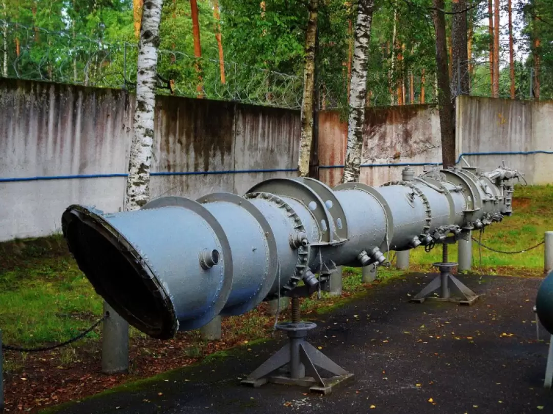 Большая Ижора. Экспозиция морского корабельного оружия