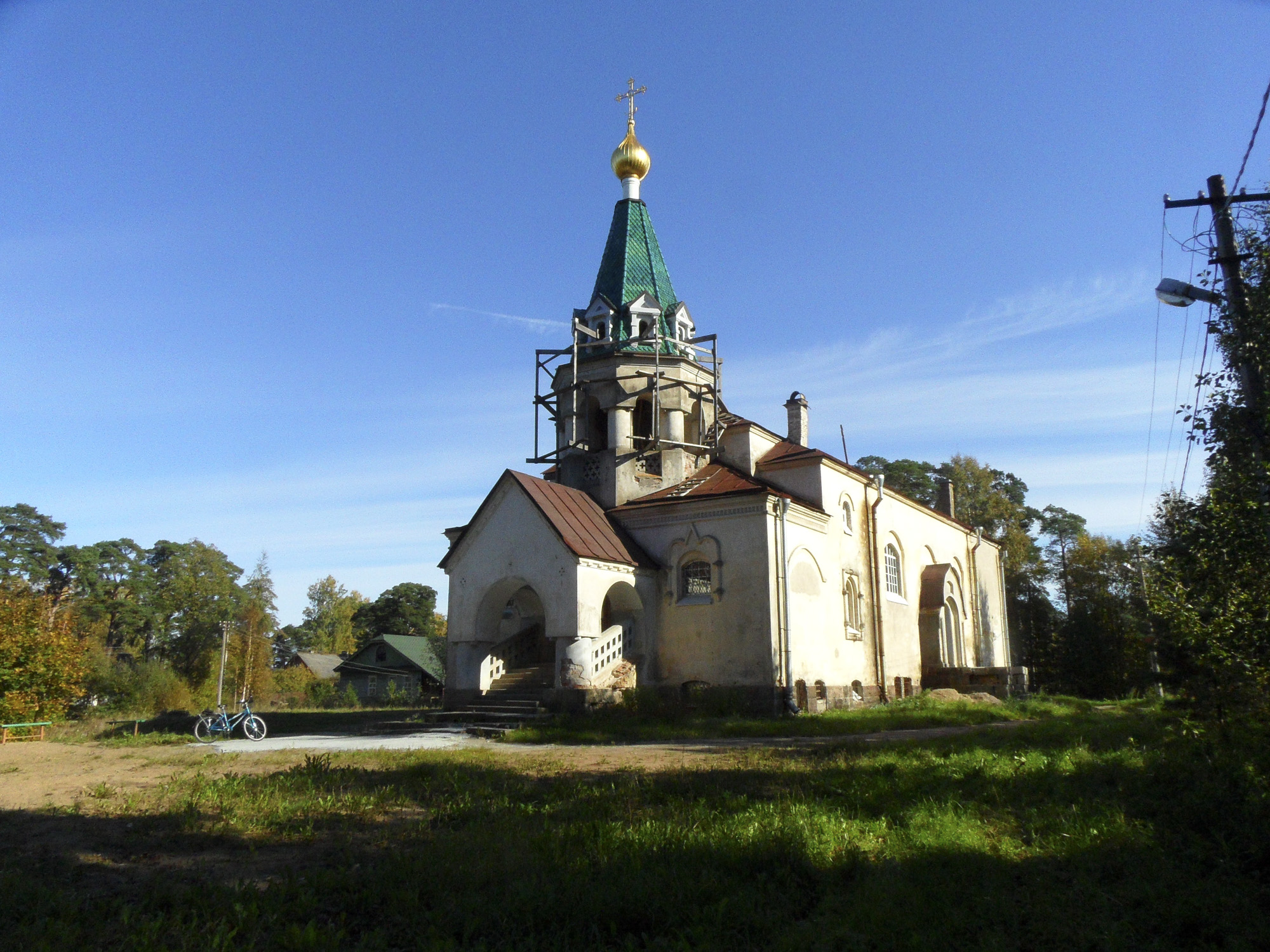 Лебяжье. Храм свт. Николая Чудотворца