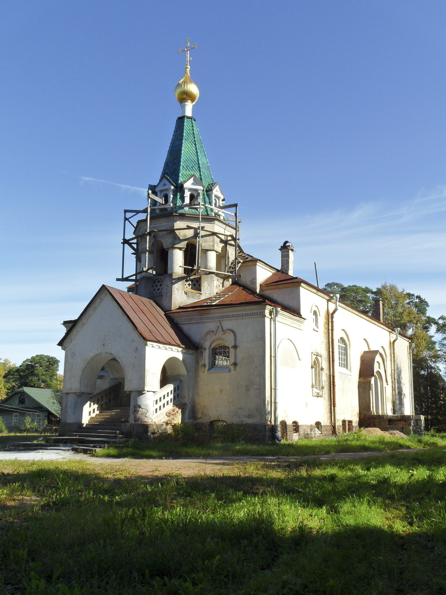 Лебяжье. Храм свт. Николая Чудотворца