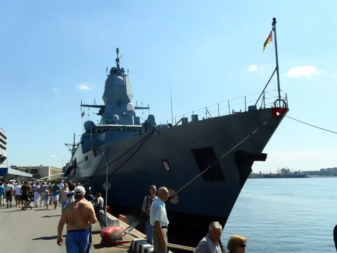 Фрегат ВМС Германии «Hamburg»