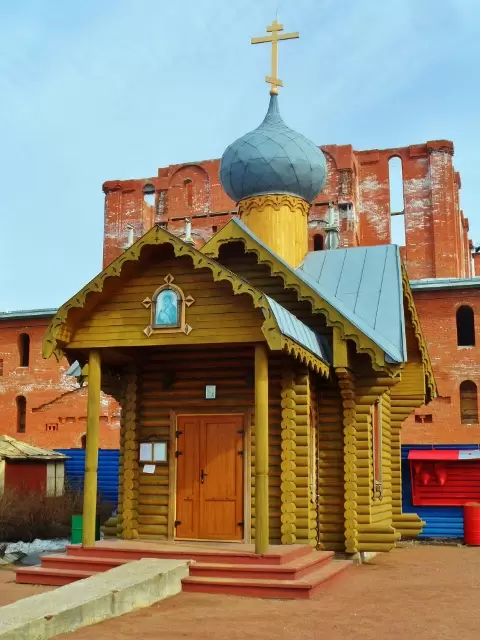 Часовня храма Благовещения Пресвятой Богородицы в Полюстрово