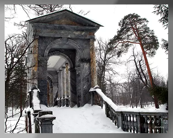 Мраморный мостик, Архитектор. В.И. Неелов, 1770–1776