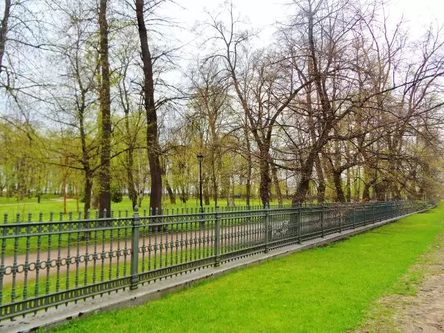 Ограда Петровского парка