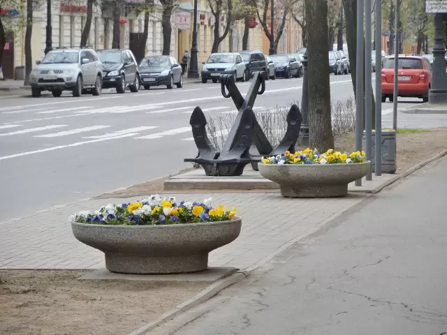 Проспект Ленина в Кронштадте