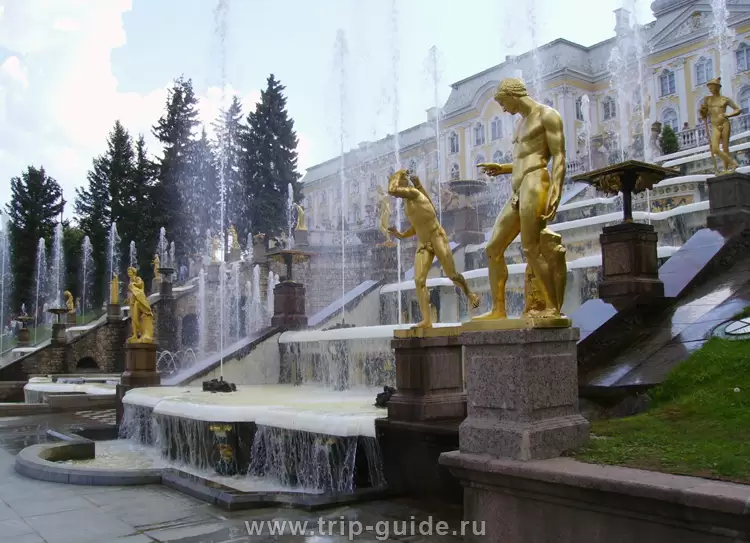 Петергоф, Большой каскад