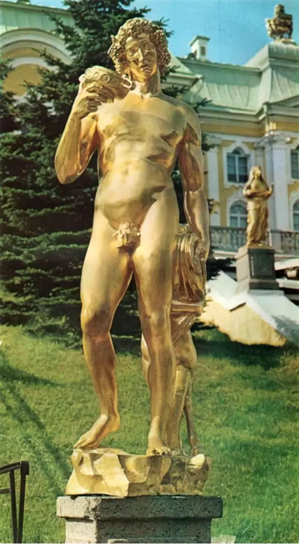 Большой каскад. Восточная сторона. Вакх с сатиром, 1800