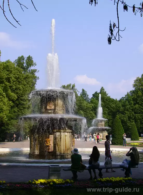 Петергоф, Римские фонтаны