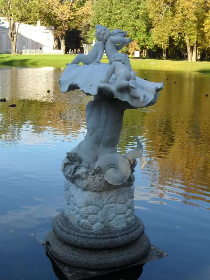 «Тритон» 1861 г., немецкий скульптор Йозеф Копф