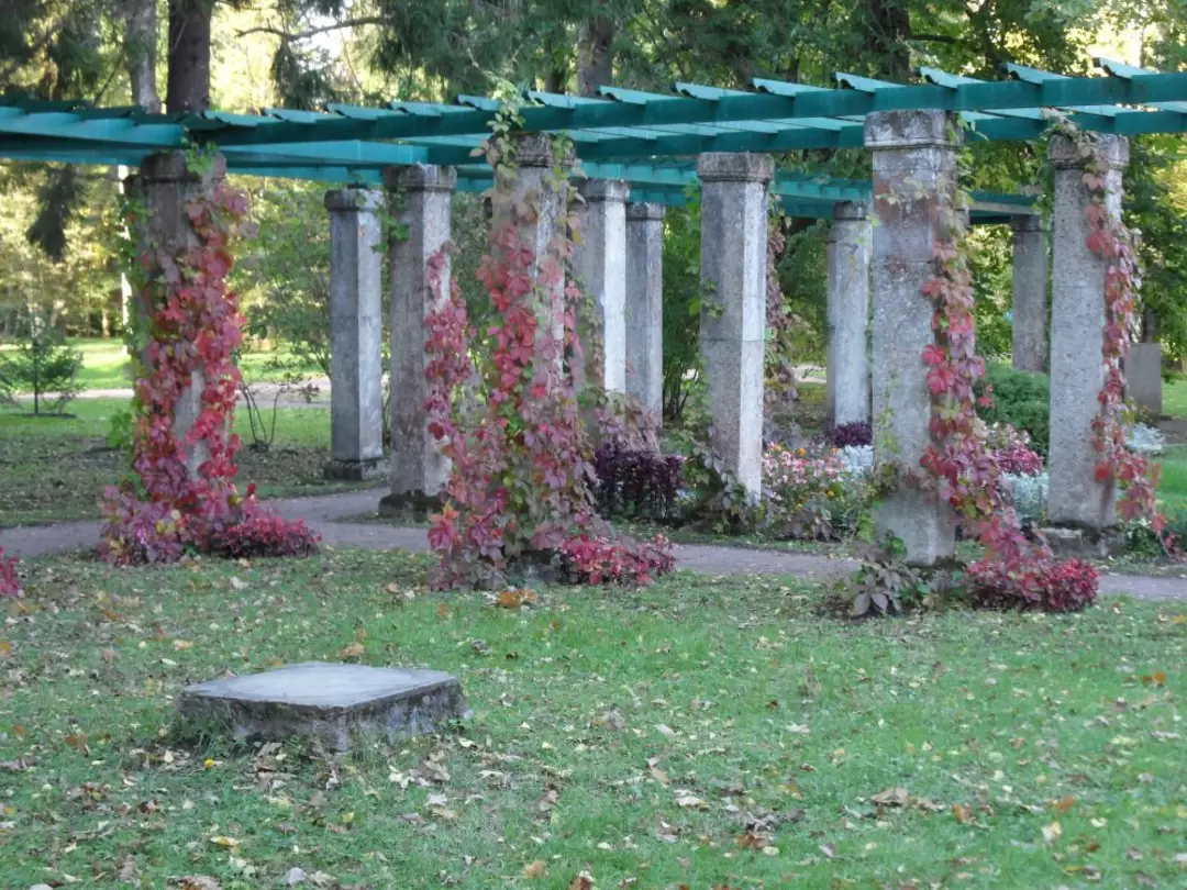 Пергола, 1870-е, после реставрации в 2010 г. 