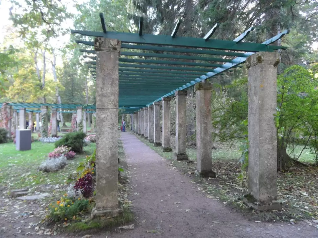 Пергола, 1870-е, после реставрации в 2010 г. 