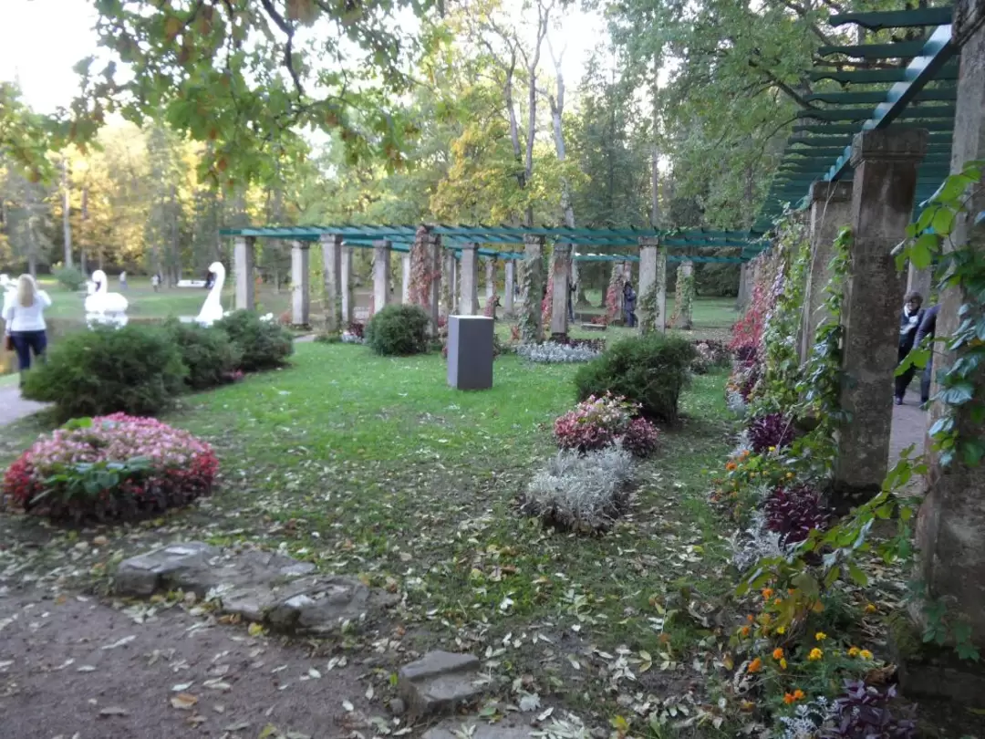Пергола, 1870-е, после реставрации в 2010 г. 