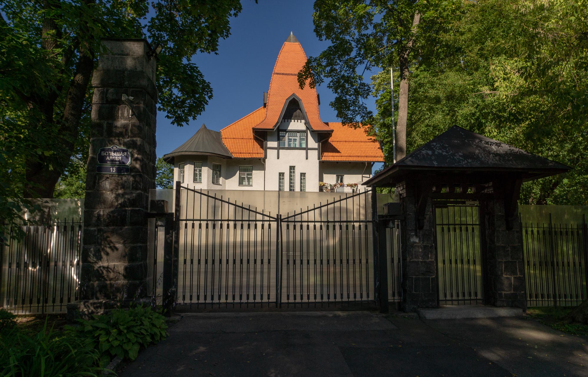 Особняк Фолленвейдера «Сахарная голова» на Каменном острове в Санкт-Петербурге