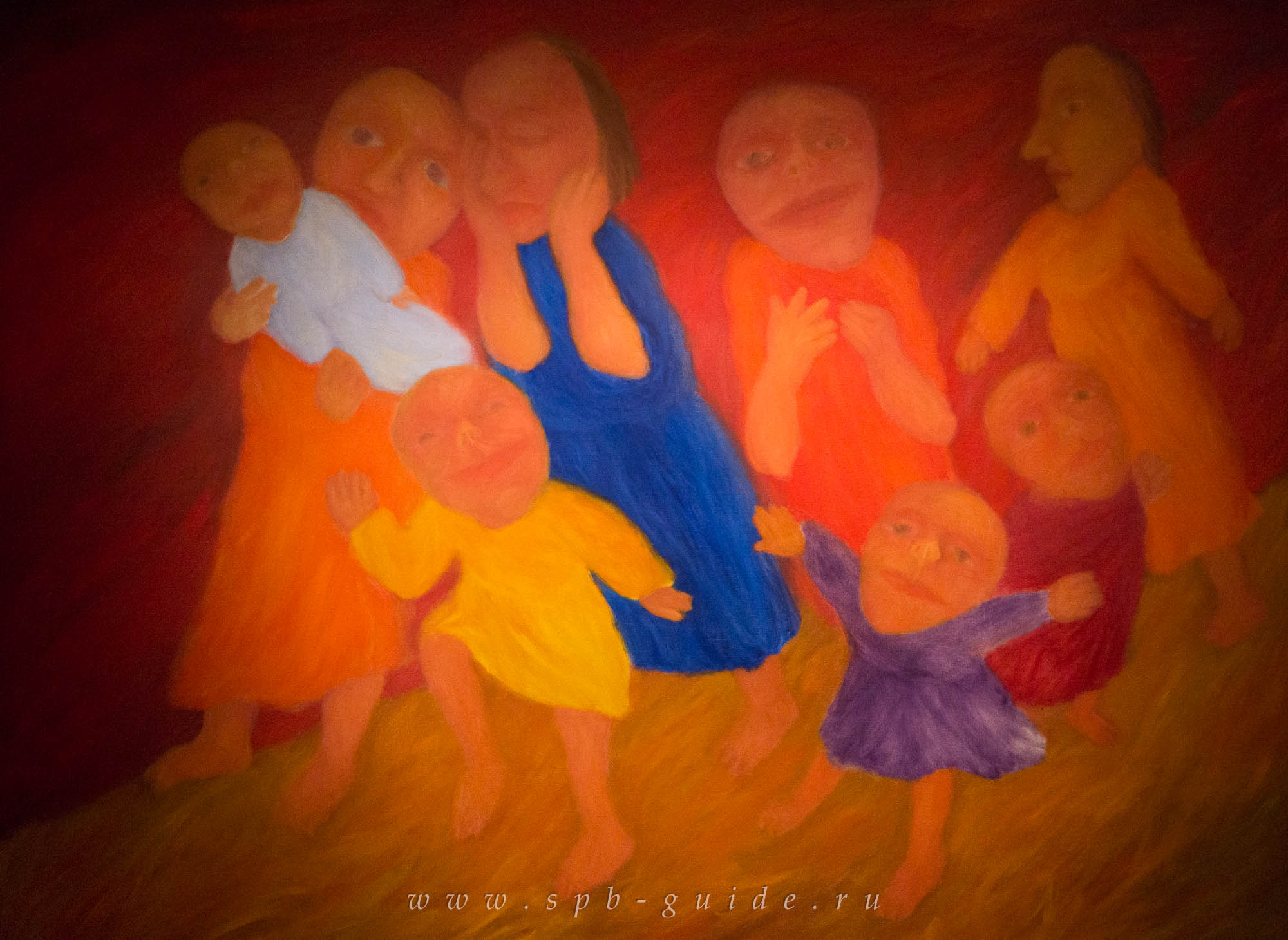 Елена Фигурина «Шествие», 1955 г.