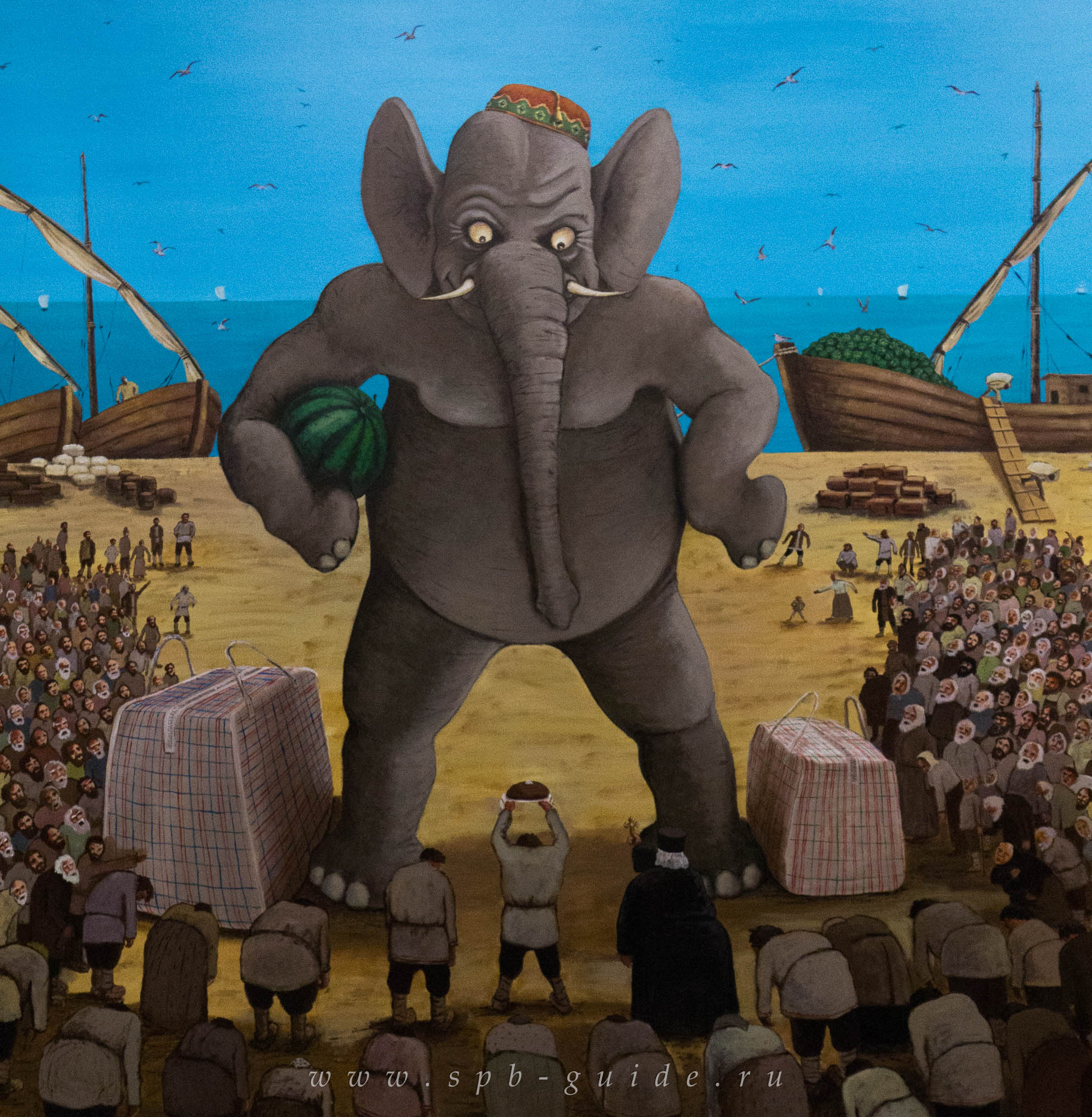 Николай Копейкин «Заморский гость», 2008 г.