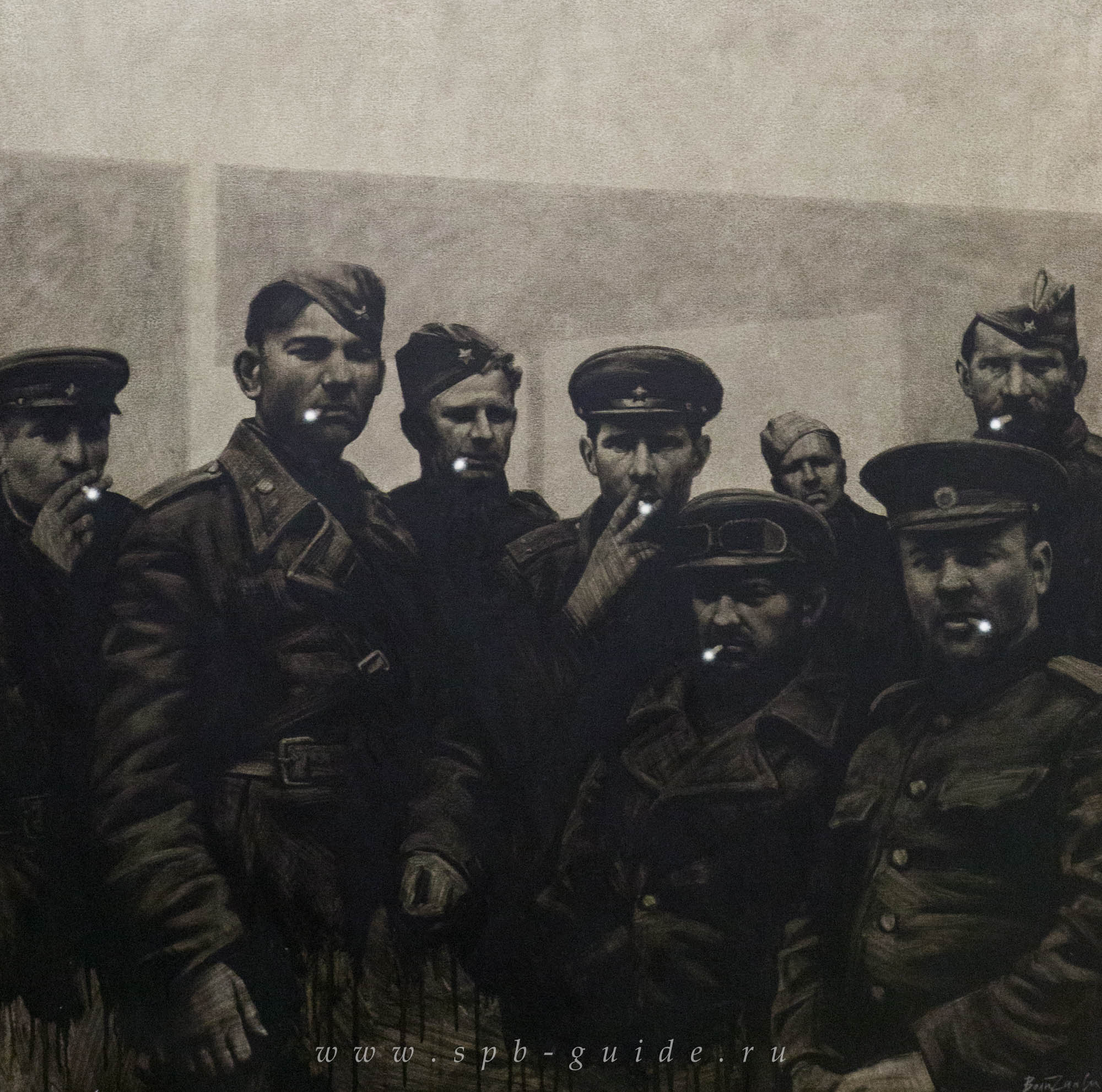 Ринат Волигамси «Большая медведица» — курят в темноте, значит, вне опасности; неопытные бойцы так часто попадаются: ночью далеко видно ярко красную точку тлеющей сигареты; один выстрел и всё