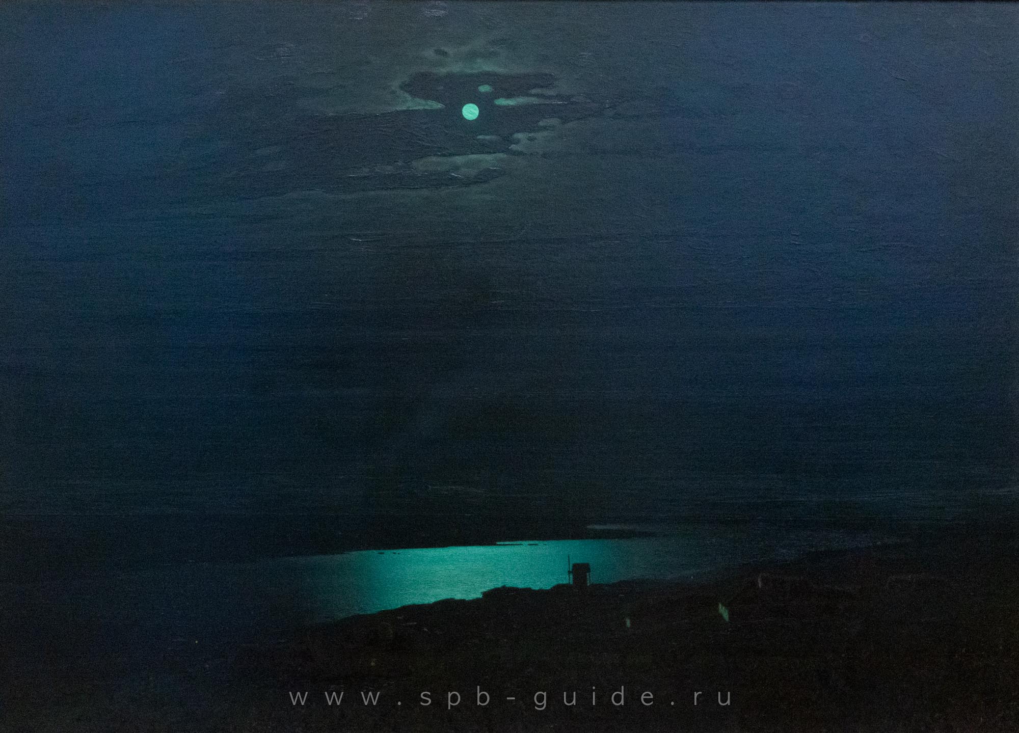 Русский музей, А. И. Куинджи, Лунная ночь на Днепре