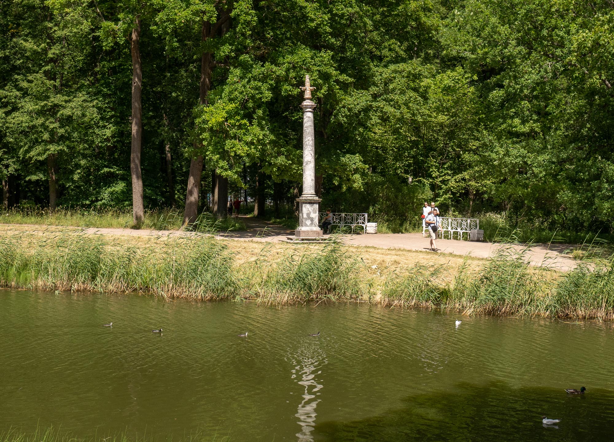 Морейская колонна, Царское Село