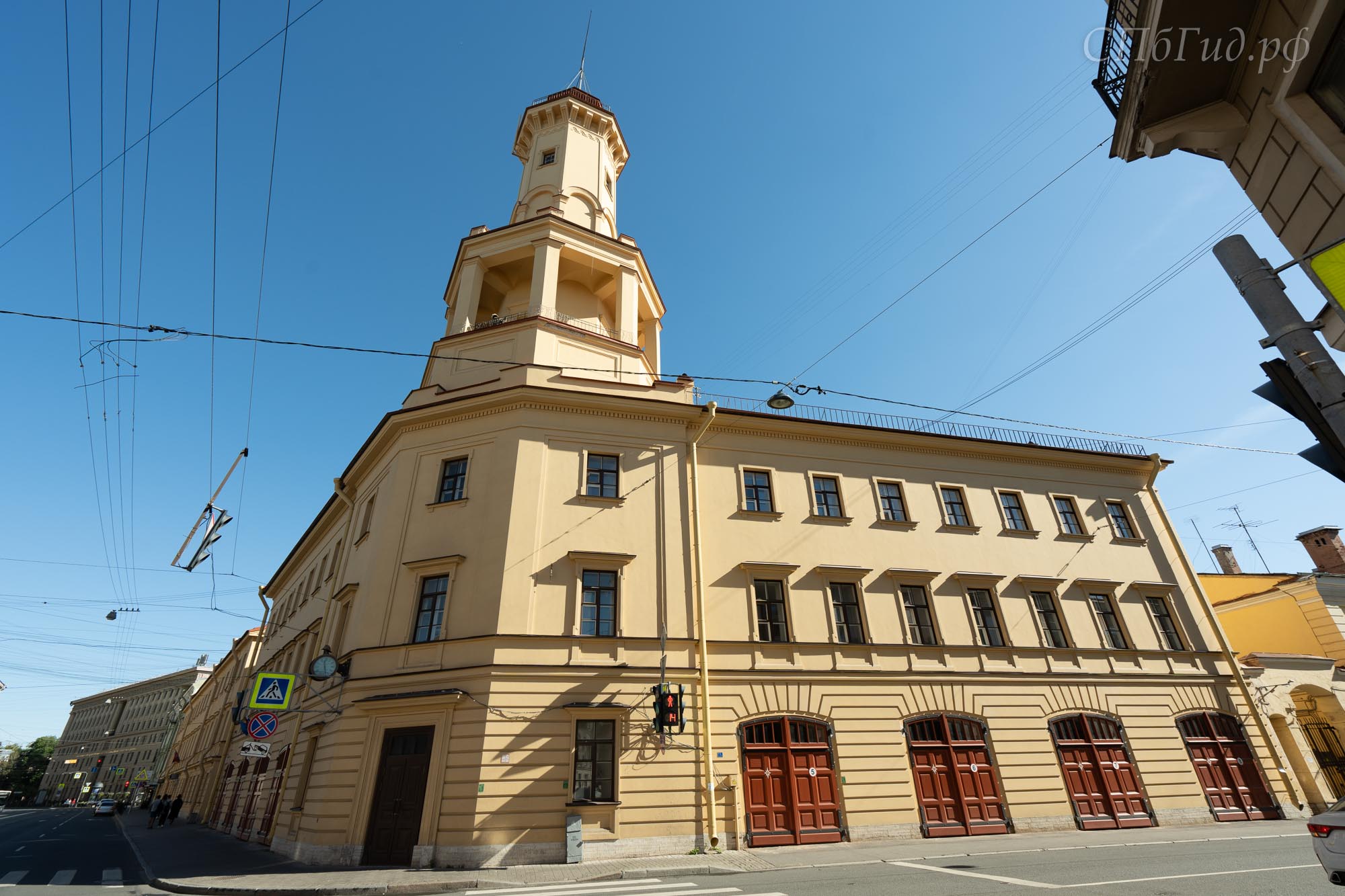 Пожарная часть в Санкт-Петербурге