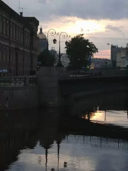 Белые ночи в Санкт-Петербурге