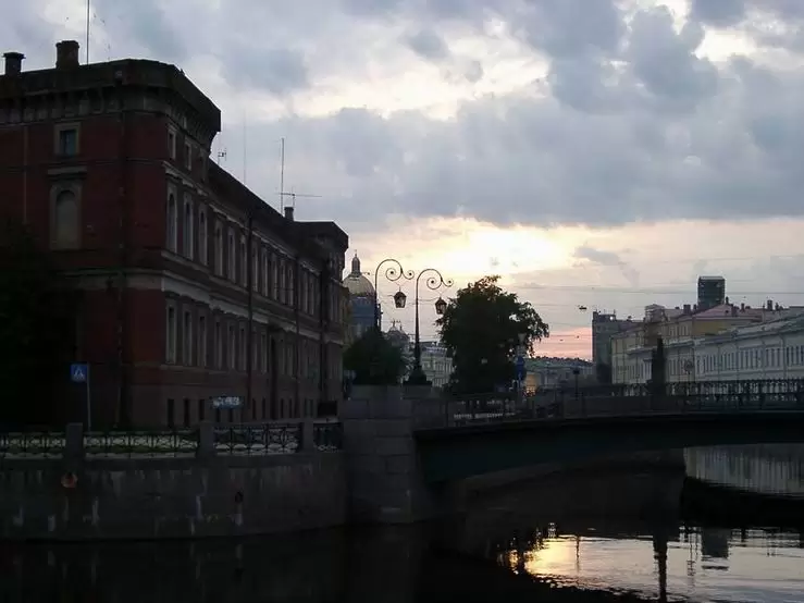 Белые ночи в Санкт-Петербурге