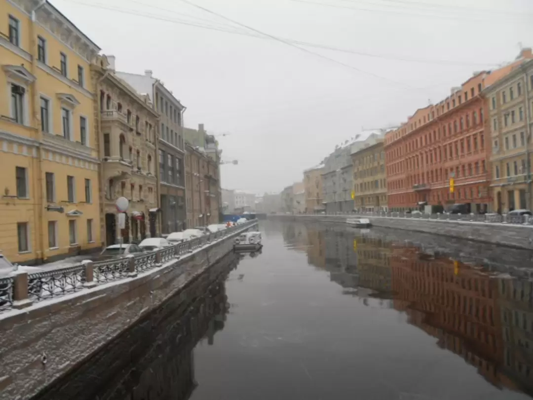 Невский проспект, вид на Мойку