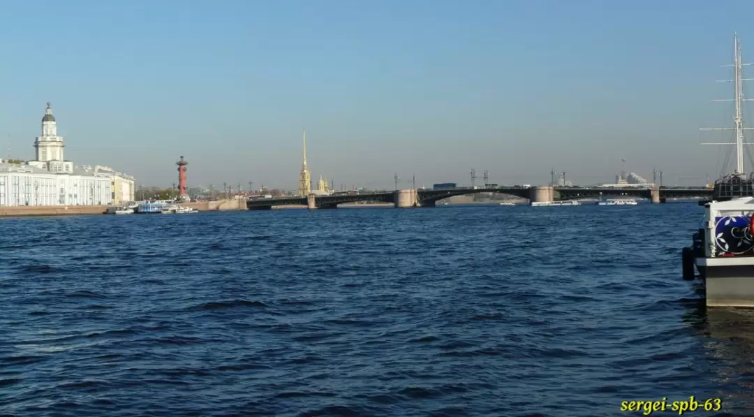 Дворцовый мост в Санкт-Петербурге