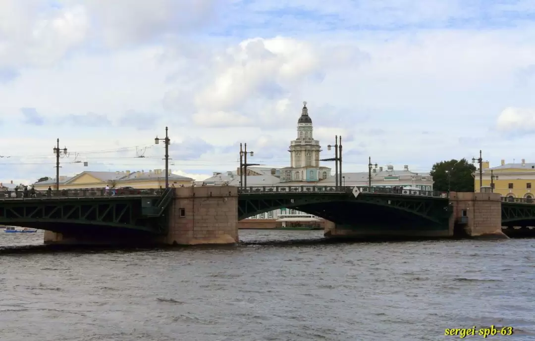 Кунсткамера и Дворцовый мост