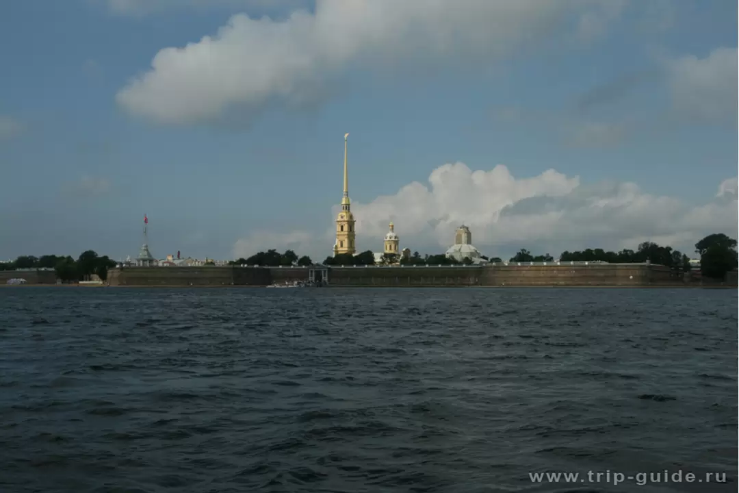 Панорама Петропавловской крепости