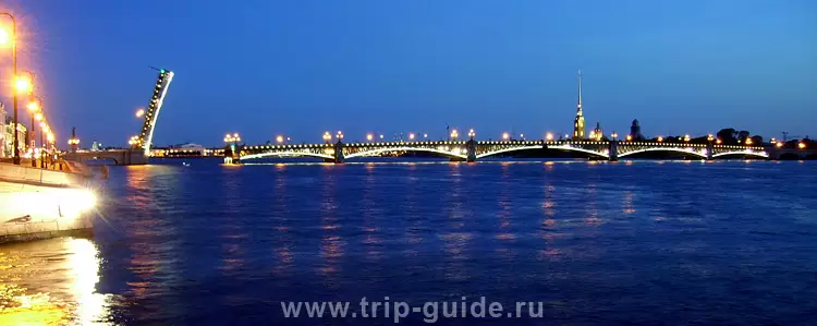 Панорама Троицкого моста