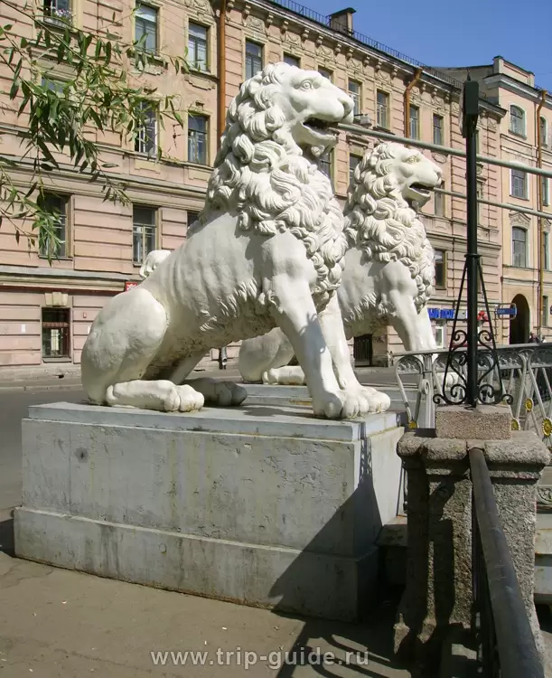Львиный мост на канале Грибоедова