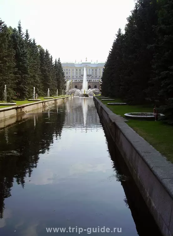 Морской канал, Петергоф