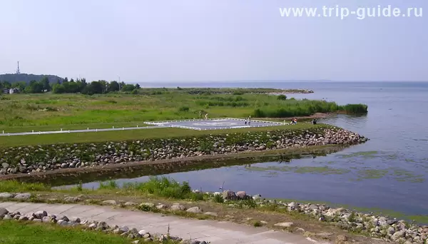 Петергоф, вертолётная площадка