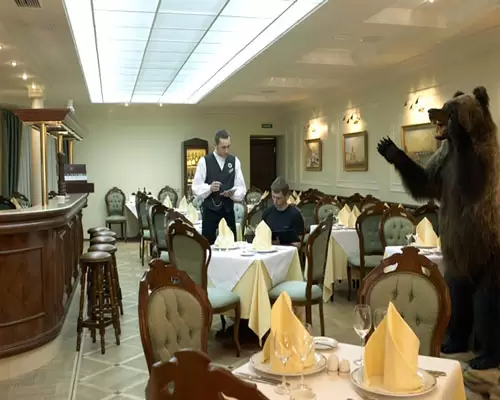 Петро Палас. Интерьер ресторана