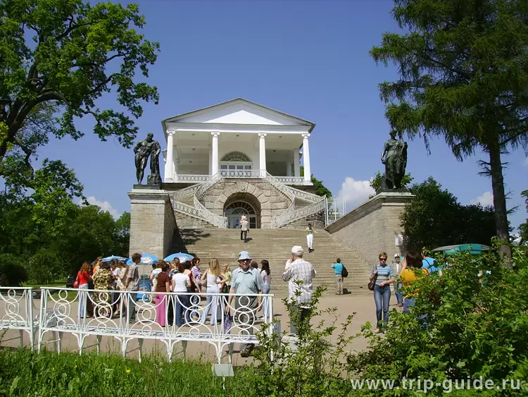 Камеронова галерея, парадная лестница