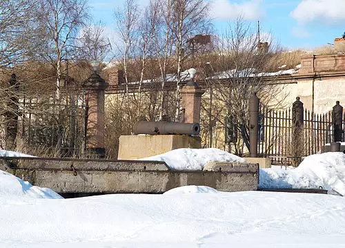 Форт №6, пушки