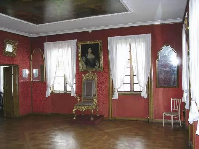 Тронная в Летнем дворце Петра I