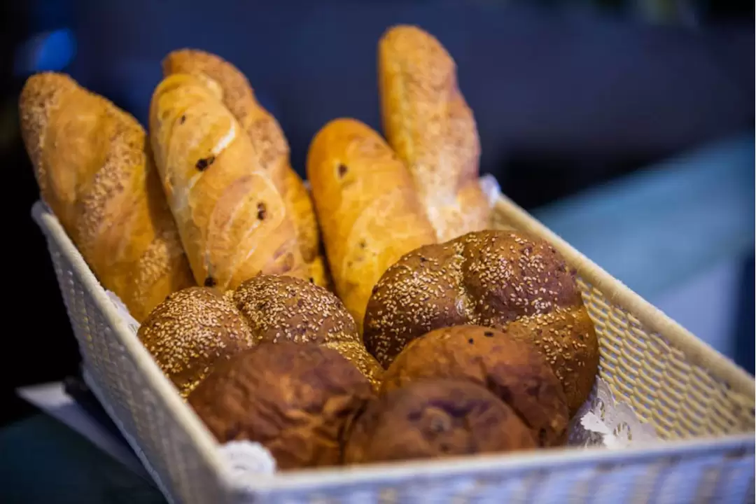 Шведский стол в гостинице «Спутник»