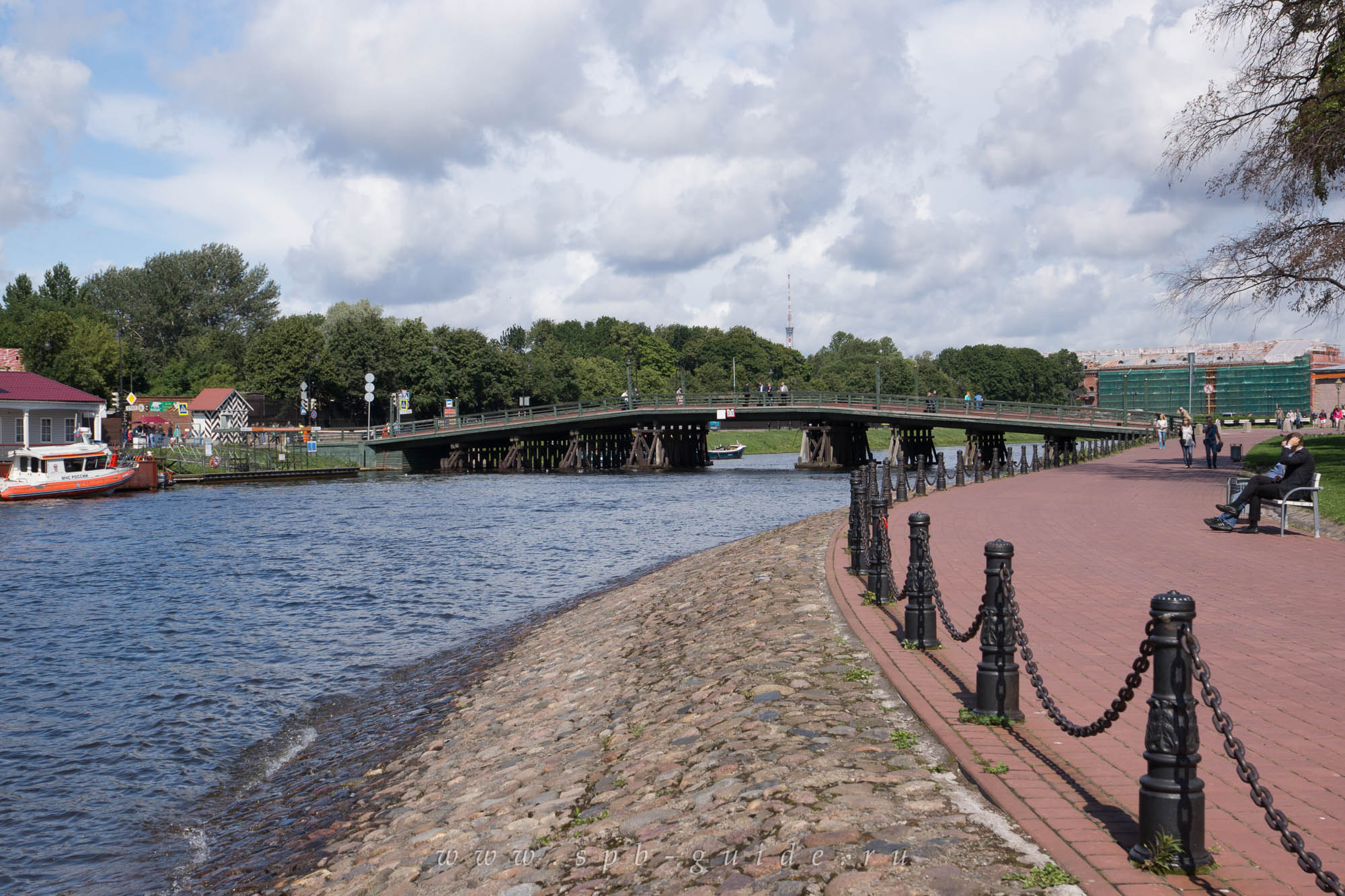 Вид на Кронверкский мост