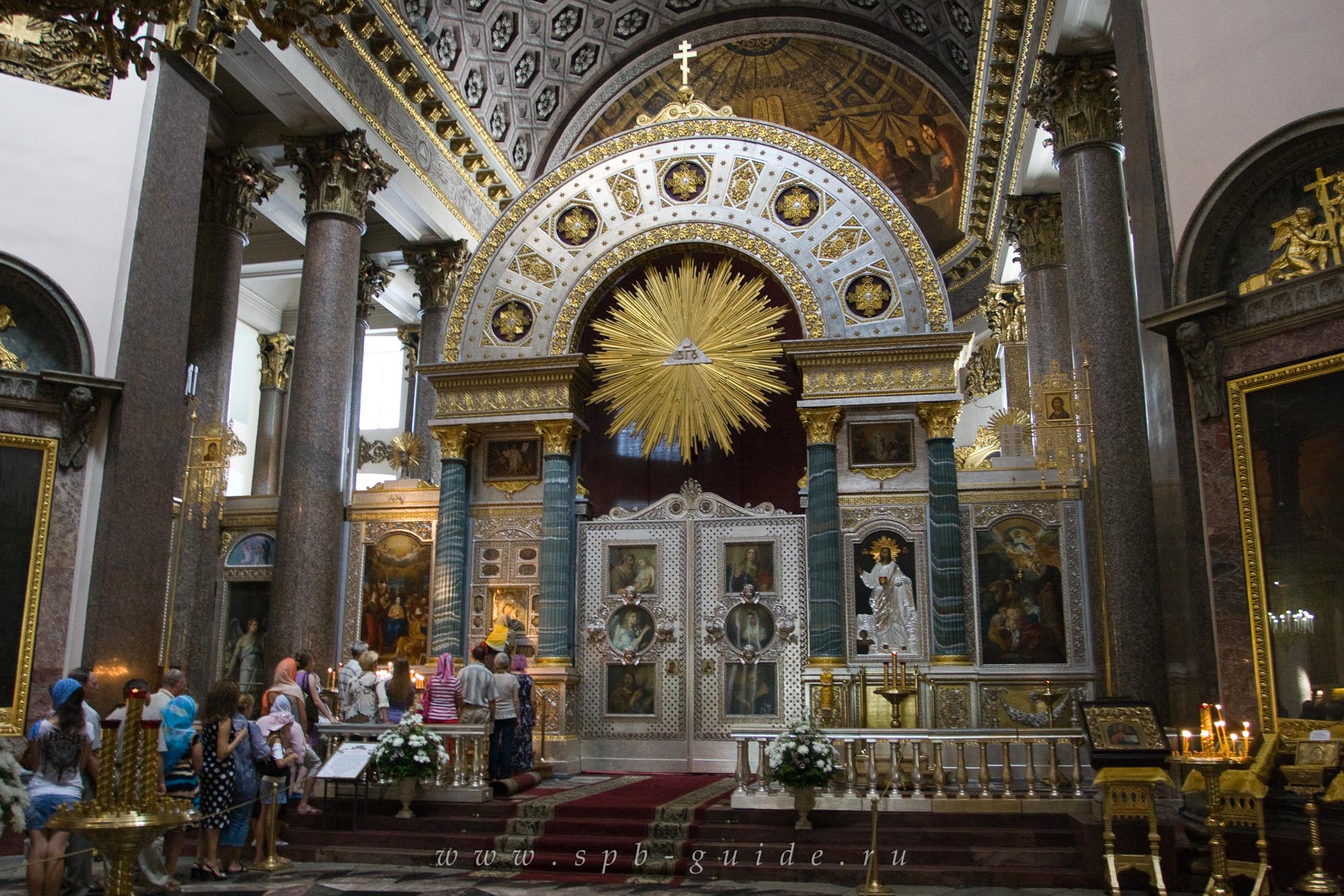 Казанский собор, Санкт-Петербург, главный иконостас