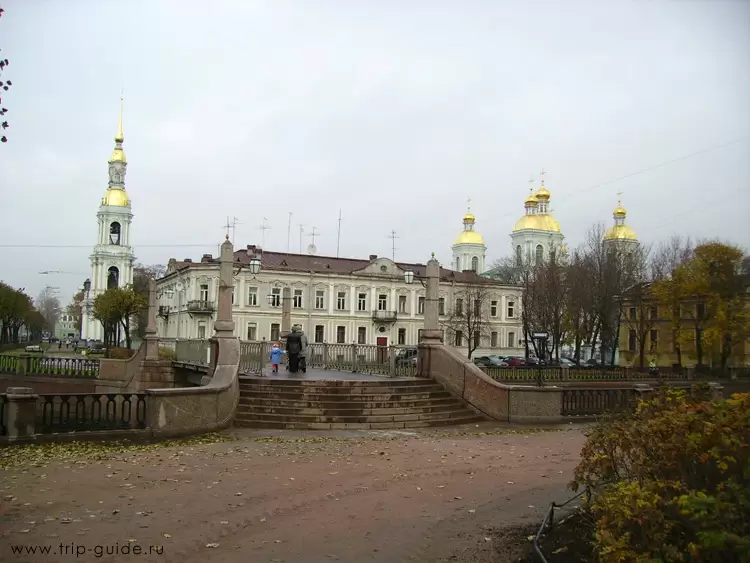 Канал Грибоедова, Красногвардейский мост и Никольский собор