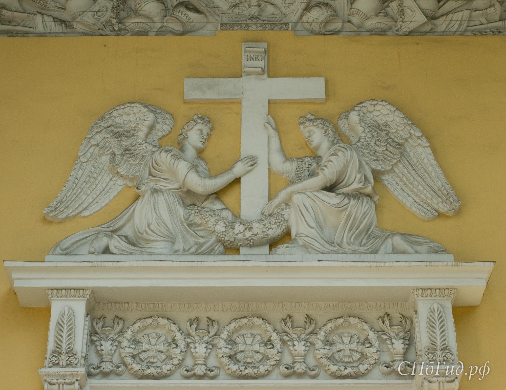 Преображенский собор в СПб, ангелы