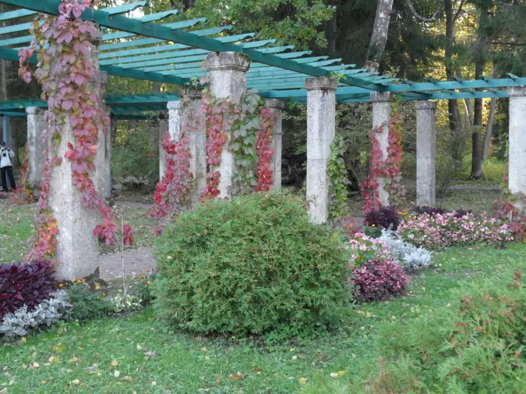 Пергола, 1870-е, после реставрации в 2010 г.